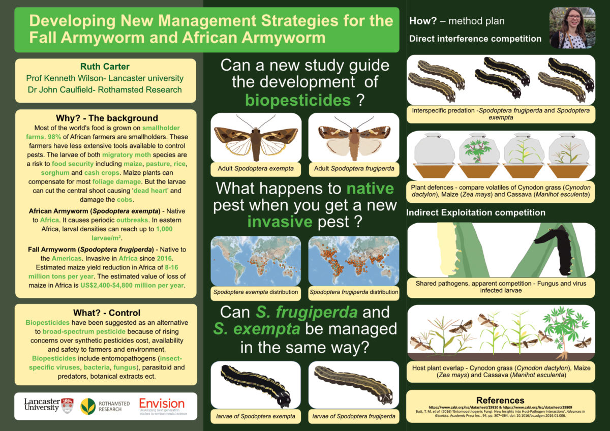 Ruth Carter / Envision / Developing new management strategies for the Fall Armyworm and African Armyworm